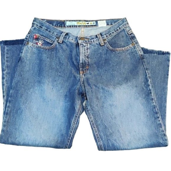 Mudd Size 11 100% Cotton Flailed leg/Edge - Picture 5 of 11